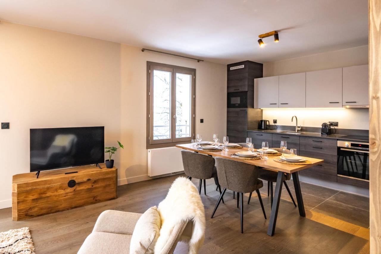 Perle Blanche - Brand New 2 Bedroom Apartment Perfectly Located Chamonix Luaran gambar