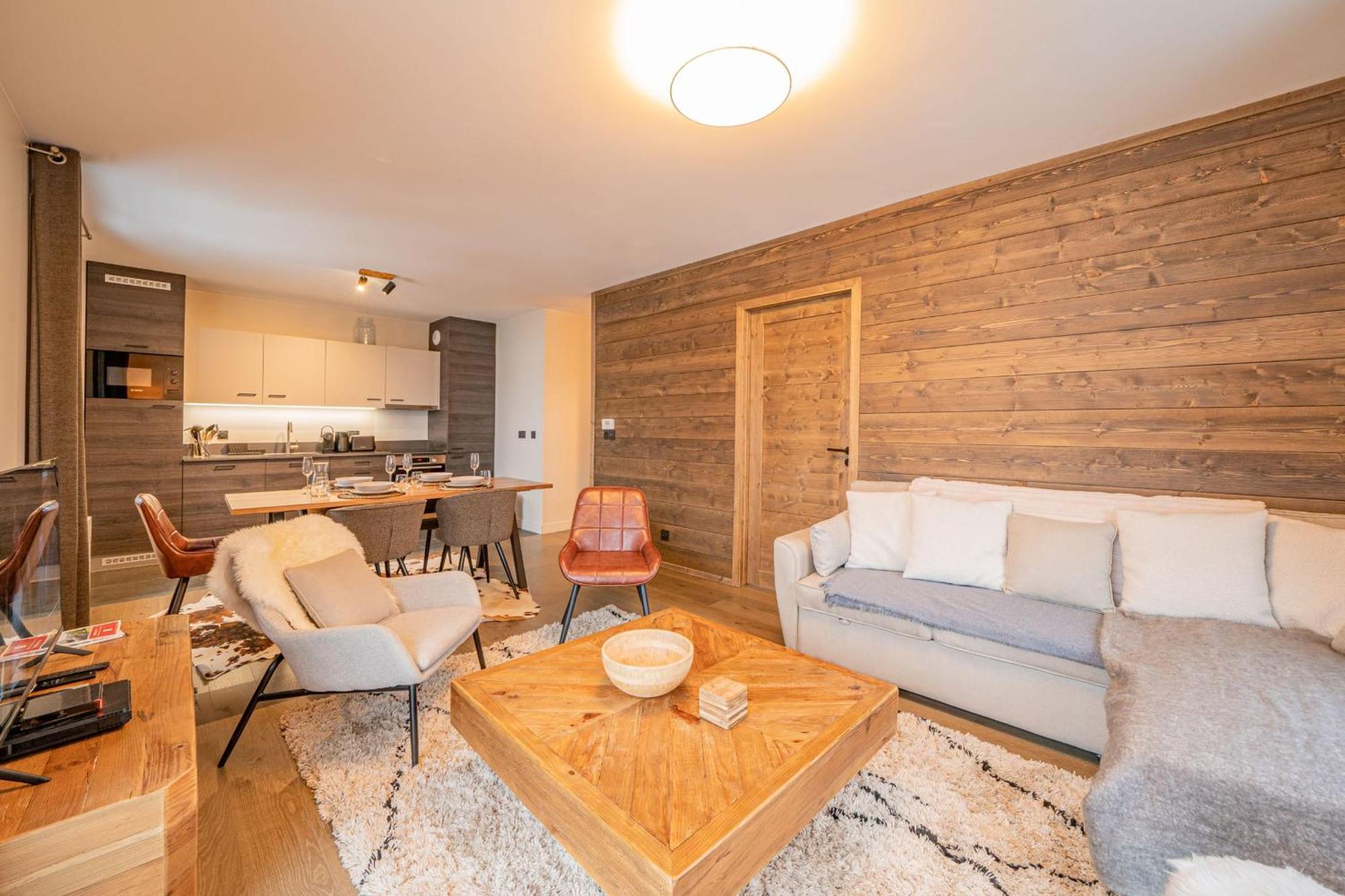 Perle Blanche - Brand New 2 Bedroom Apartment Perfectly Located Chamonix Luaran gambar