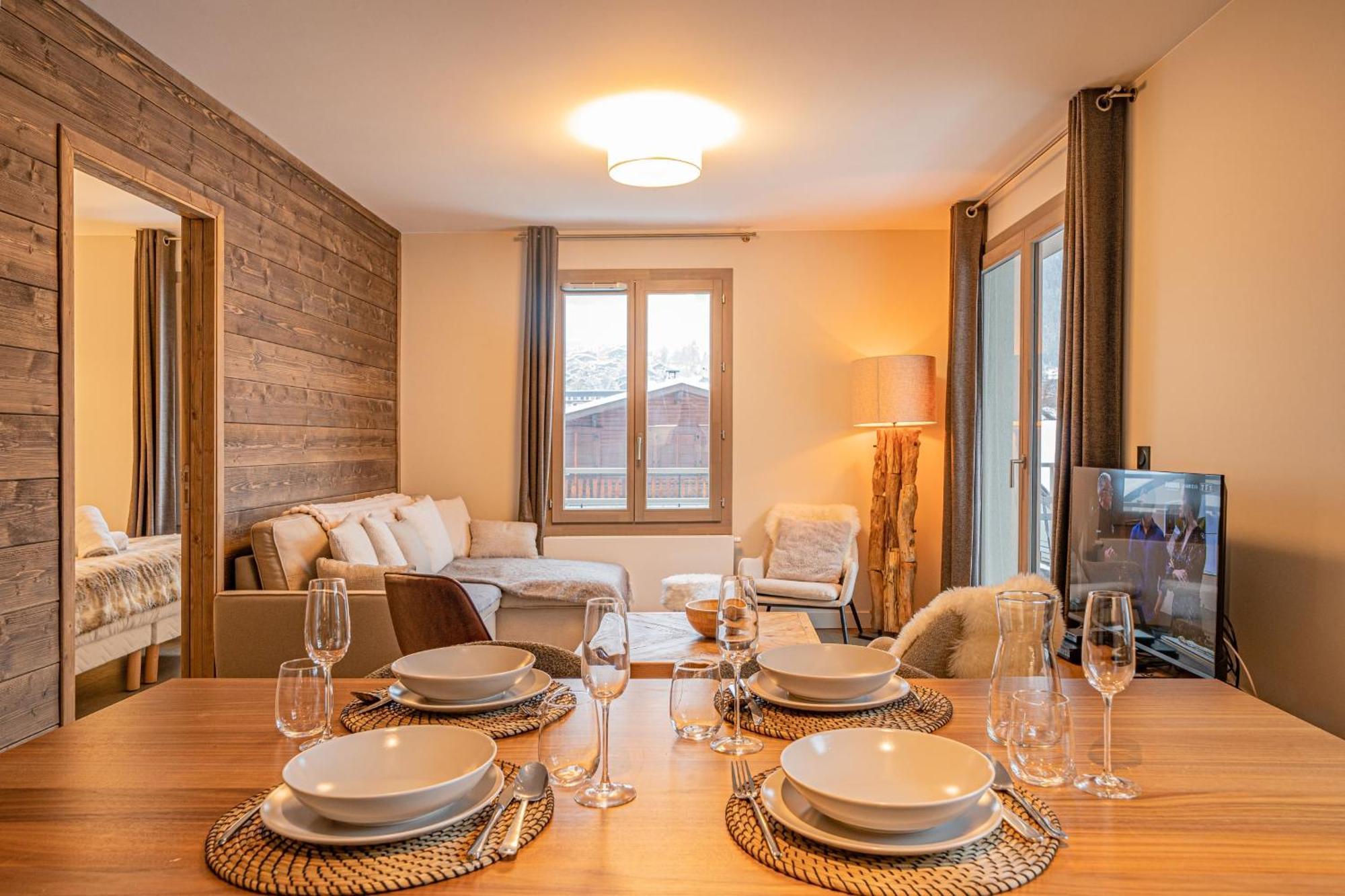 Perle Blanche - Brand New 2 Bedroom Apartment Perfectly Located Chamonix Luaran gambar